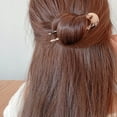 thumbnail image 3 of SPRING PARK Retro Girls Alloy U Shape Women Hair Clip Hairpin Women Leopard Hair Fork, 3 of 7