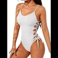 thumbnail image 1 of Traje de Baño de una Pieza para Mujer Traje de Baño de una Pieza con Abertura Alta para Mujer Traje de Baño de una Pieza M, 1 of 6