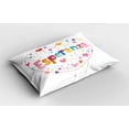 thumbnail image 2 of Ambesonne Spanish Pillow Sham, Esperanza Girls Name, 26" X 20", Multicolor, 2 of 2