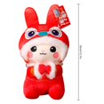 thumbnail image 2 of Rabbit Plush Toy For Kids Creative Mascot Doll For Home Decor New Year Gift, 2 of 13