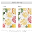 thumbnail image 4 of Yayeee Garden Flag 28" x 40" Double Sided Outdoor Yard Lawn Holiday Decorations, Grapefruit Slices, 4 of 6