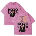 thumbnail image 5 of Korolova Merch Vintage Wash Tee Cosplay Women Men Fashion Short Sleeve Cotton T-Shirts Style1, 5 of 7