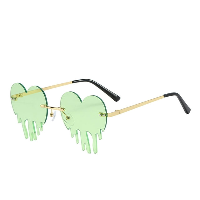 Lunettes de Soleil Rétro Forme Irrégulière Lunettes de Vue Vintage Irrégulière Unisexe