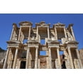 thumbnail image 2 of Jaynes Gallery 18x13 Black Ornate Wood Framed with Double Matting Museum Art Print Titled - Turkey-Ephesus Facade ruins of Celsus Library in ancient city, 2 of 4