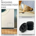 thumbnail image 3 of Nestingho 4Ud Almohadillas Antivibración Para Y Refrigerador Material Tpr Negro Para Hogar, 3 of 8