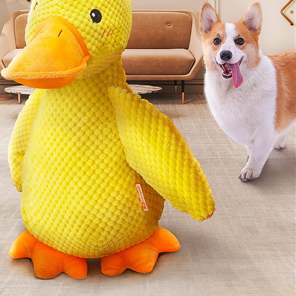 Interactive Plush Dog Toy Shape Doll For Aggressive Chewers Plush For Training And Play