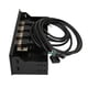thumbnail image 3 of Panel Frontal de la Unidad Óptica, panel frontal del cubo USB2.0 5.25 Pulgadas 19 Pin 4 Puertos Sobre Protección REAL PARA UNA CAJA DE COMPUTADORA DE PC DE 5.25 PULGADAS, 3 of 7