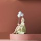 thumbnail image 5 of 2 Piezas De Estatuilla De Resina Para , Decoración , Estante De Gloria Chica Estatuilla Estatua, 5 of 9