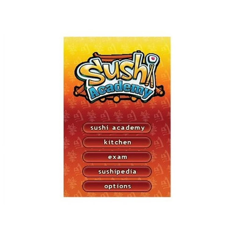 Sushi Academy NDS - For Nintendo DS - Create a Japanese Culinary