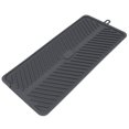 thumbnail image 5 of Almohadilla de drenaje de silicona multiusos, impermeable, plegable, resistente al calor, estera de secado de platos de silicona gruesa para barra de cocina, 5 of 5