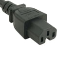 thumbnail image 4 of SANOXY Cables and Adapters; 15ft NEMA 5-15P to C15 Universal AC Power Cord 16AWG SJT 13A/125V, Heavy-Duty  (NEMA 5-15P to IEC320 C15), 4 of 6