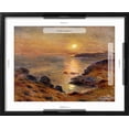 thumbnail image 5 of Art.com The Setting of the Sun at Douarnenez; Couche De Soleil a Douarnenez, 1883 Giclee Print by Pierre-Auguste Renoir, Black Frame Wall Art, 21" x 17", 5 of 5