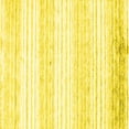 thumbnail image 1 of Ahgly Company Machine Washable Indoor Square Abstract Yellow Contemporary Area Rugs, 5' Square, 1 of 4