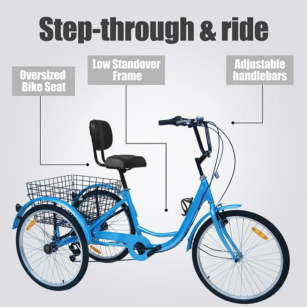 Three wheel bikes adults walmart sale