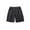 Black, variant on MIUOWANP Men's Casual Shorts with Pockets Solid Color Drawstring Elastic Waist Running and Gym Workout Sports Shorts Size L(6)Black
