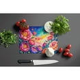 thumbnail image 3 of Carolines Treasures DAC1451LCB 15 x 12 in. Peonies in Color Glass Cutting Board - Large, 3 of 5