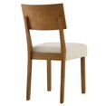thumbnail image 5 of Side Dining Chair, Set of 2, Light Beige, Fabric, Kitchen Cafe Bistro Hospitality Restaurant, Modern Contemporary HB36823, 5 of 10
