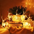thumbnail image 4 of Ramiter Decorated With Colorful Deer Lights Festive Atmosphere Illuminated Patio Decorated With Christmas Tree Decorations, 4 of 4
