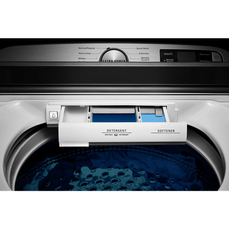 Maytag - 5.2 Cu. Ft. High Efficiency Smart Top Load Washer with Extra Power Button - White