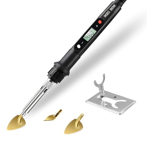 Mini plancha, plancha pequeña para coser a mano, 80 W, para ropa, zapatos, sombreros y bolsos, pantalla digital, control de temperatura, plancha portátil sencilla para manualidades.