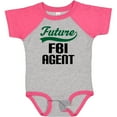thumbnail image 3 of Inktastic Future Fbi Agent Childs Job Boys Baby Bodysuit, 3 of 5