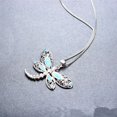 thumbnail image 4 of collier Libellule Chane Animale 1 Pice Pendentif Libellule En Coquille D'haliotide Bijoux Cadeau Pour Femmes Amoureux Des Libellules Pour Filles, 4 of 5