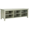 thumbnail image 3 of SAFAVIEH Sadie Low Bookshelf Ash Grey, 3 of 5