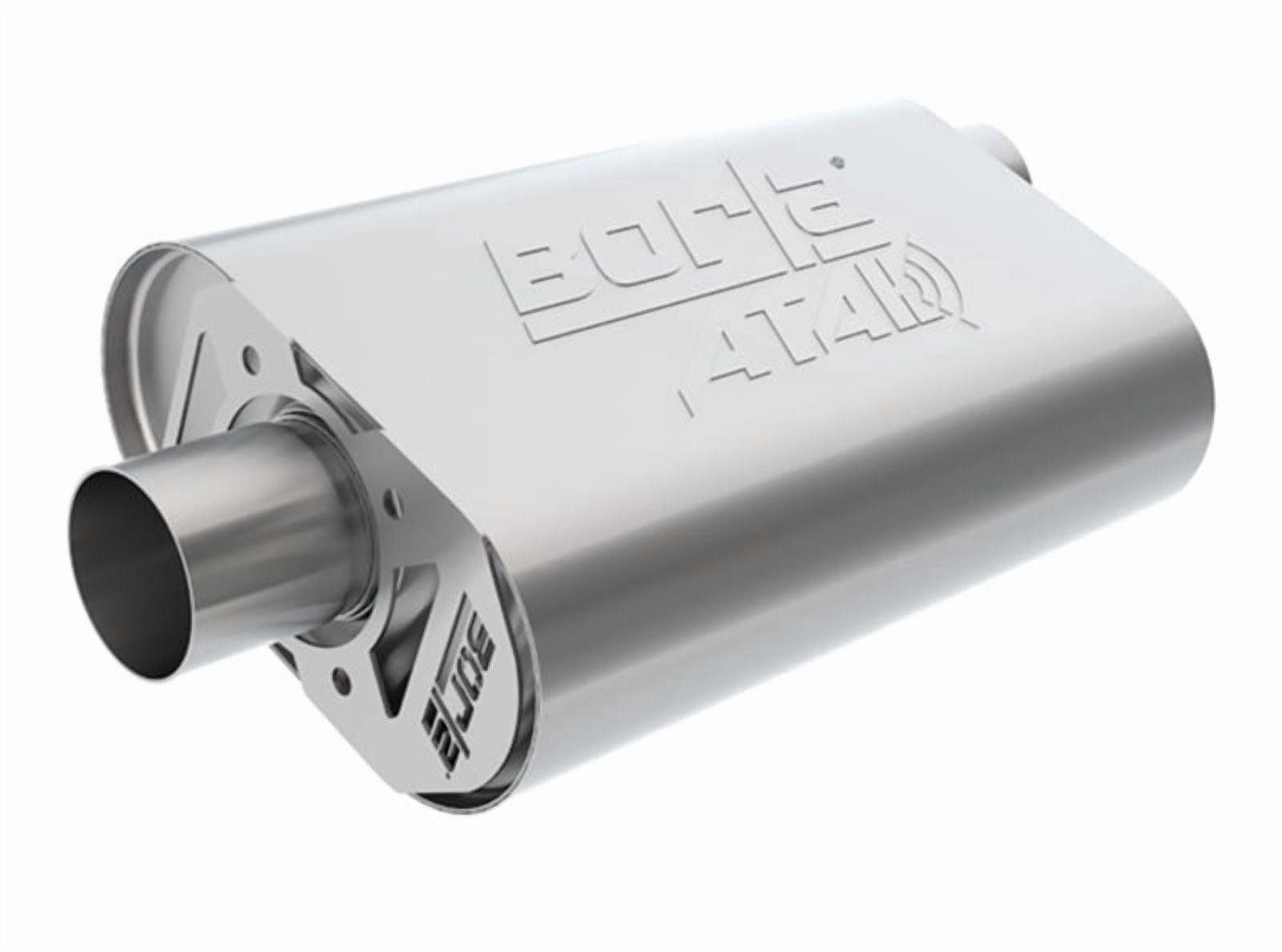 Borla 400852 Stainless Steel Single Wall Oval Exhaust Muffler