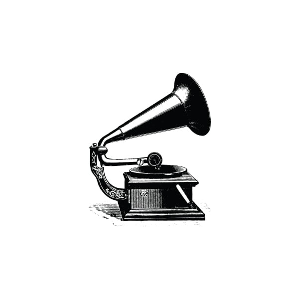 Tattify Record Player Temporary Tattoo - Old's Cool (Set of 2) Tattify Record Player Temporary Tattoo - Old's Cool (Set of 2)