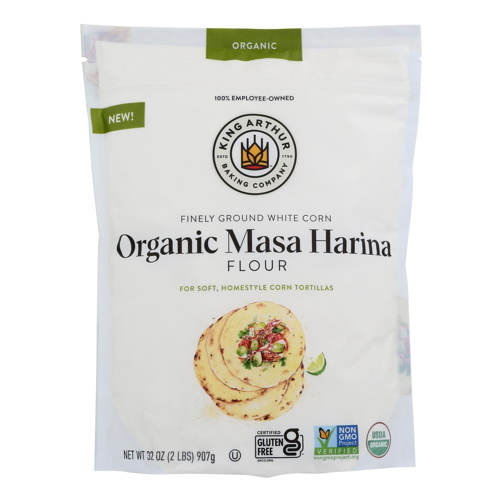 King Arthur Baking Company Flour Organic Masa Harina Case of 432