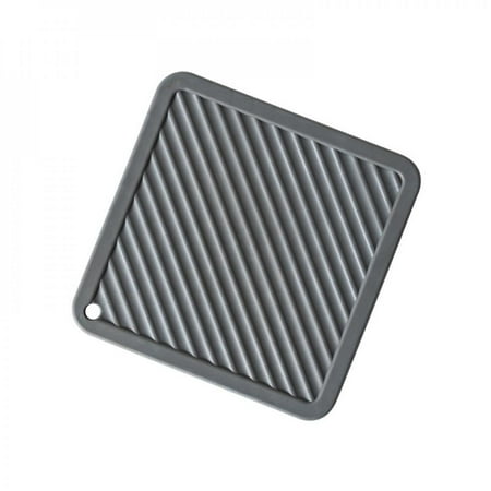

Promotion!Silicone Trivet Mat Heat Resistant Kitchen Place Mat Countertop Mat