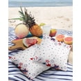 thumbnail image 3 of Outdoor Pillow Covers Throws Fourth of July Patriotic Star on White,Waterproof Pillow Cases Pack of 2 Independence Day Celebration,Durable Cushion Cover Pillowcase for Patio Balcony Couch Garden, 3 of 7