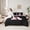 Silver Ivory, variant on Manfei Pink Gray White Black Twin Bedding Sets 7-Piece, Contemporary Geometric Bedding Comforter Set, Aesthetic Lines Stripes Sheet Sets, Super Cozy Room Decor