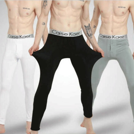 Men's Winter Thermal Underwear Warm Long Johns Leggings Pants Bottoms
