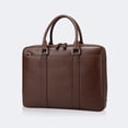 thumbnail image 1 of Noble choice, Sac à Main d'Affaires en Cuir Grande Capacité, Marron, 1 of 18