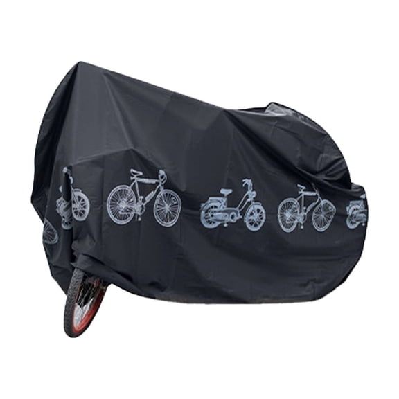 LADYGYM 2026 New Bike Cover,200*100Cm All-Around Protection Bicycle Cover,Waterproofsunproof Weather Resistant Bike Shed,For Road,Mountain,Folding,Black