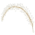 thumbnail image 1 of KAKOWELY Diadema de novia con diamantes de imitación para mujer, tocado de perlas falsas, tocado para fiesta de boda, 1 of 5