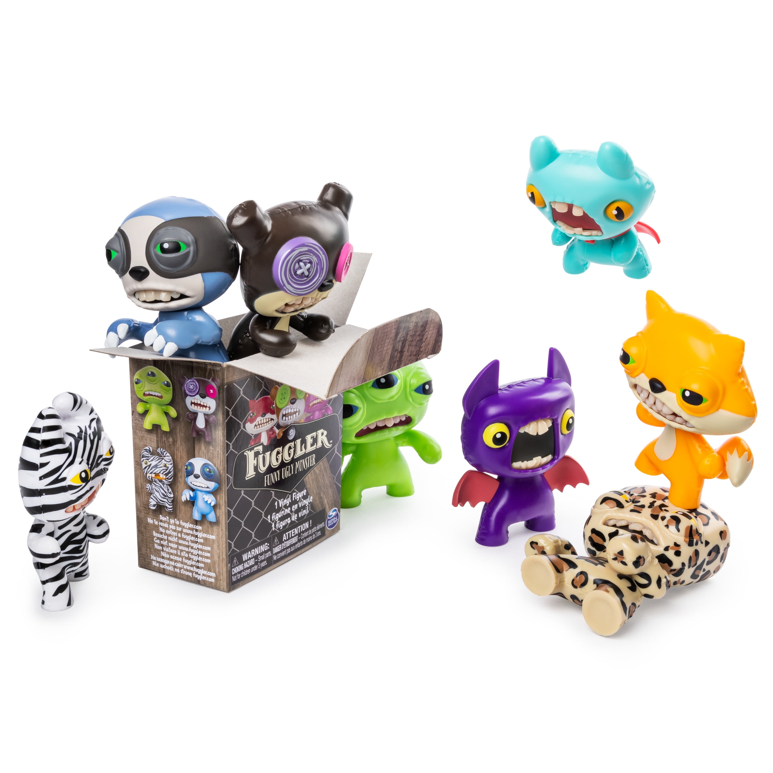 希少 FUGGLERファグラー FUNNY UGLY MONSTER 3体セット GZSL Fuggler Plush Toys,Fuggler Funny Ugly Monster - Street