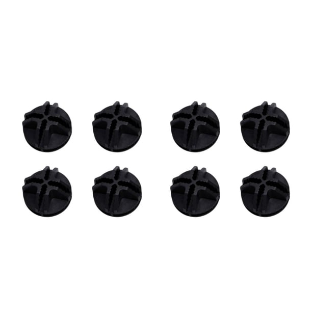 Injueey Práctico organizador de almacenamiento para cubos de alambre, fácil de montar y organizador modular, conectores de cubo de alambre negro 2piezas
