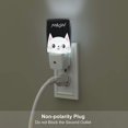 thumbnail image 3 of Uemuo Cat Meow Night Light, Night Lights Plug into Wall, Dusk to Dawn Sensor Warm White Led Night Light 0.5W-US, 3 of 9