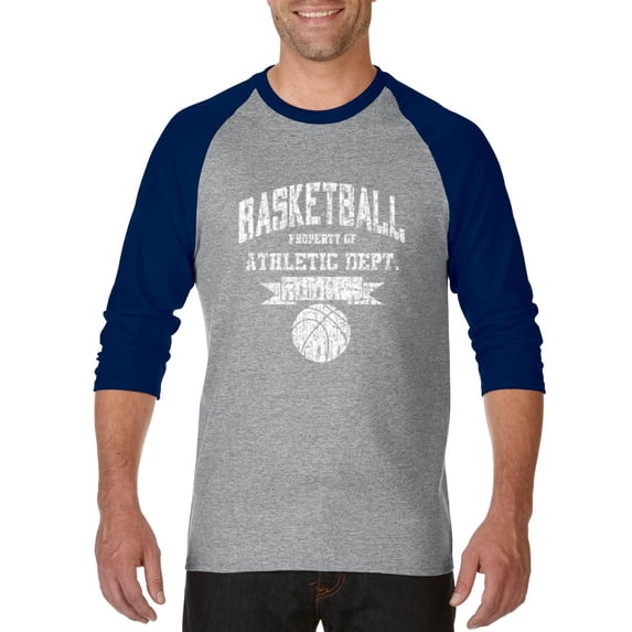 Artix - Mens Raglan Sleeve Baseball T-Shirts - Basketball