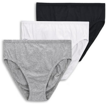 Buy Wingslove 3 Pack Women's Plus Size Comfort Soft Cotton Underwear High-Cut  Brief Panty Online at desertcartBolivia