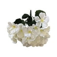 thumbnail image 2 of Artificial Flowers for Outdoors, Simulated Haitang Flowers, Realistic Indoor & Outdoor Planters Flowers, Nearly Natural Outdoor Plants, 1Pcs Vibrant Artificial Flowers White 11 In, 2 of 9