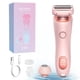 thumbnail image 1 of Maquinilla de afeitar Dusk para mujer, Glide Pro 3.0, 2 en 1, resistente al agua, para uso en seco y húmedo, Silk Glide Pro con cabezal extraíble para piernas, brazos, axilas y zona del bikini (rosa), 1 of 5