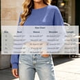 thumbnail image 3 of NominalSnug Womens Ribbed Knit Cropped Tops Crewneck Long Sleeve Shirts Loose Fit Casual Pullover Fall Outfits, 3 of 5