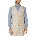 thumbnail image 3 of Caravelli Men's 60523 3-Piece Single Breasted Slim Fit Vested Suit - Beige - 38S, 3 of 10