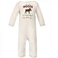 thumbnail image 4 of Hudson Baby Infant Boy Holiday Cotton Coveralls 2pk, Moose Wonderful Time, 3-6 Months, 4 of 4