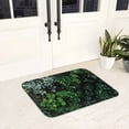 thumbnail image 5 of Non Slip Door Mat, Lush Foliage Green Plant Fast Drying Bath Tub Mats, Absorbent Bathroom Rugs Entrance Welcome Mat, Bath MatS for Tub, Floor, Home, Kitchen, Hotel,16x24in, 5 of 7