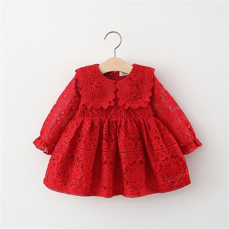 winter country dresses XIYNBAOK Princess Dress Princess 2t Black Evening Gown Teen Christmas Dress Dress Girls 3t Clothes 3-6 Month Girl Clothes Baby Girl Winter, Red 3-4 Years Size:US8 - IT38 used or altered in floral sequins Boho Gothic Lace Black