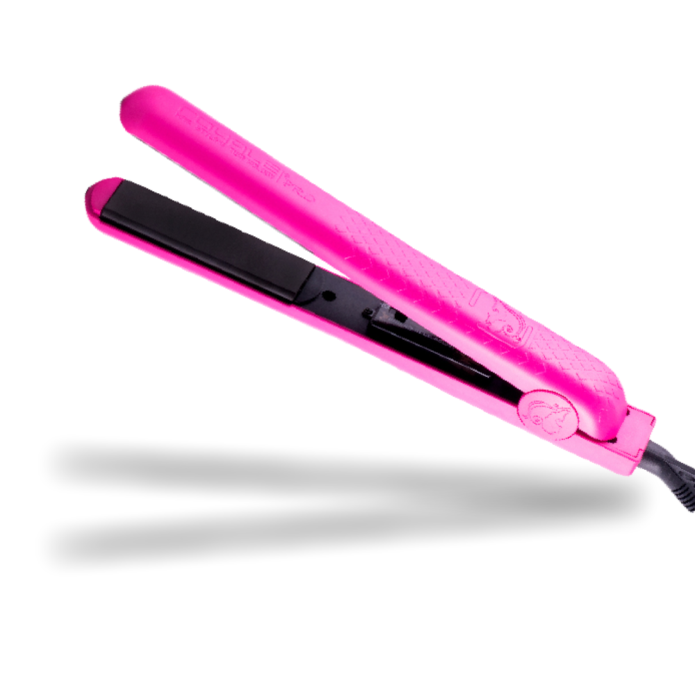1.25" 100 Ceramic Plates Classic Hair Straightener Pink Walmart